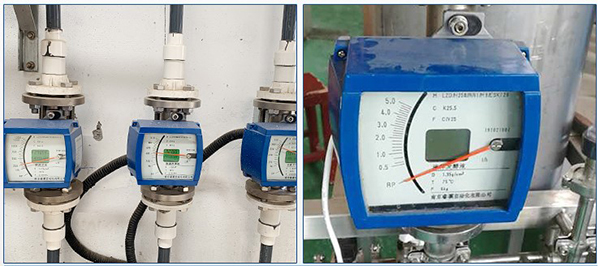 液氯流量計安裝使用現(xiàn)場圖