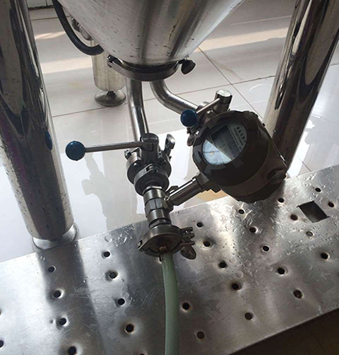 藥劑流量計(jì)現(xiàn)場安裝使用圖